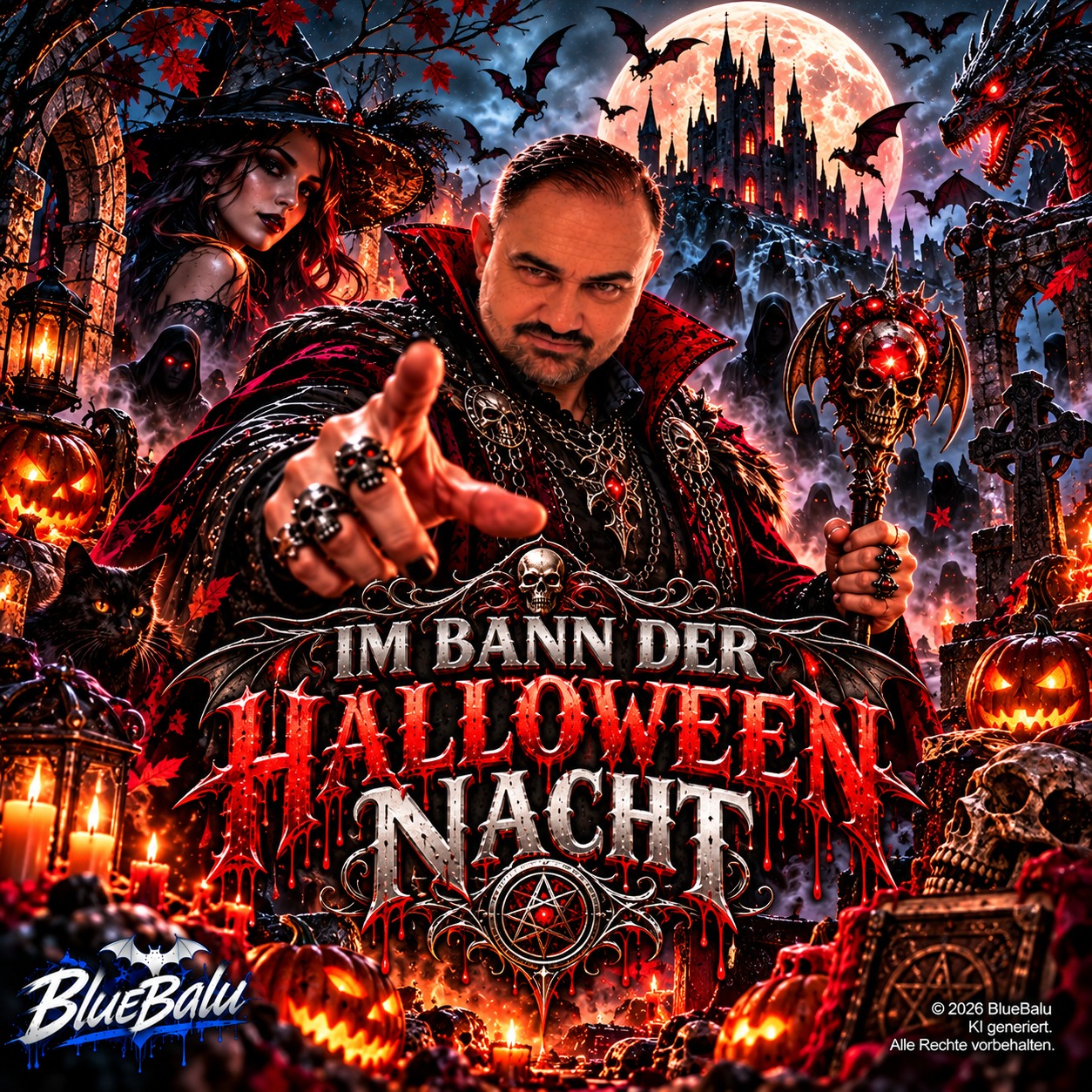 Cover zu Im Bann der Halloween-Nacht von Blue Balu
