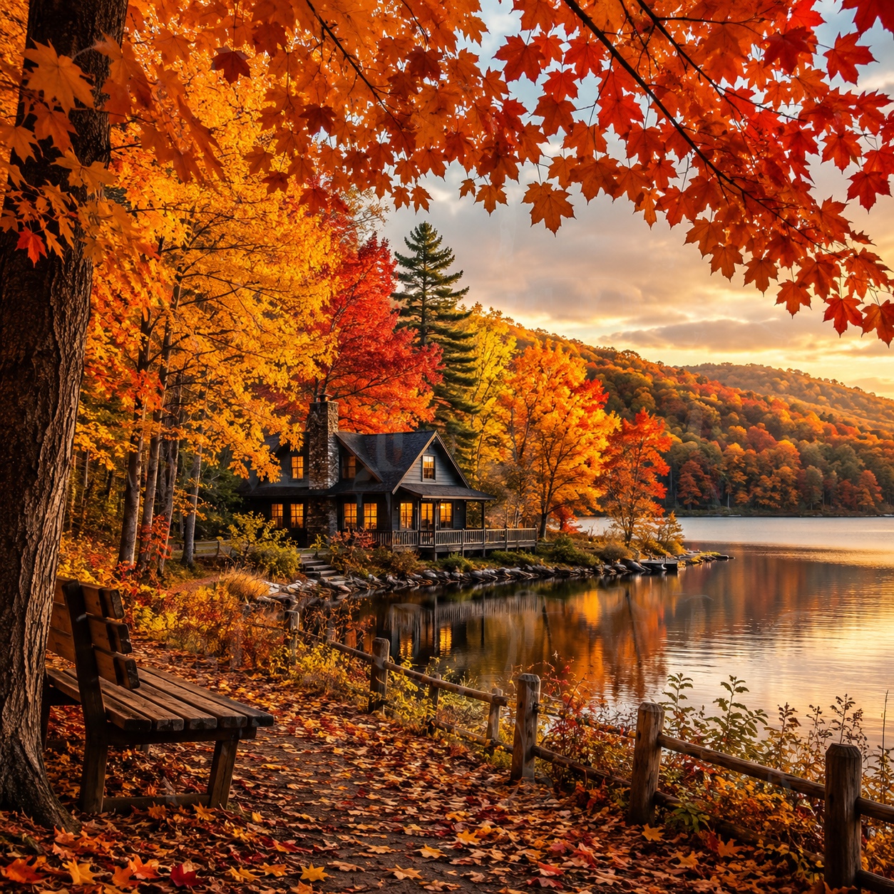 Red Autumn / Hot October artwork