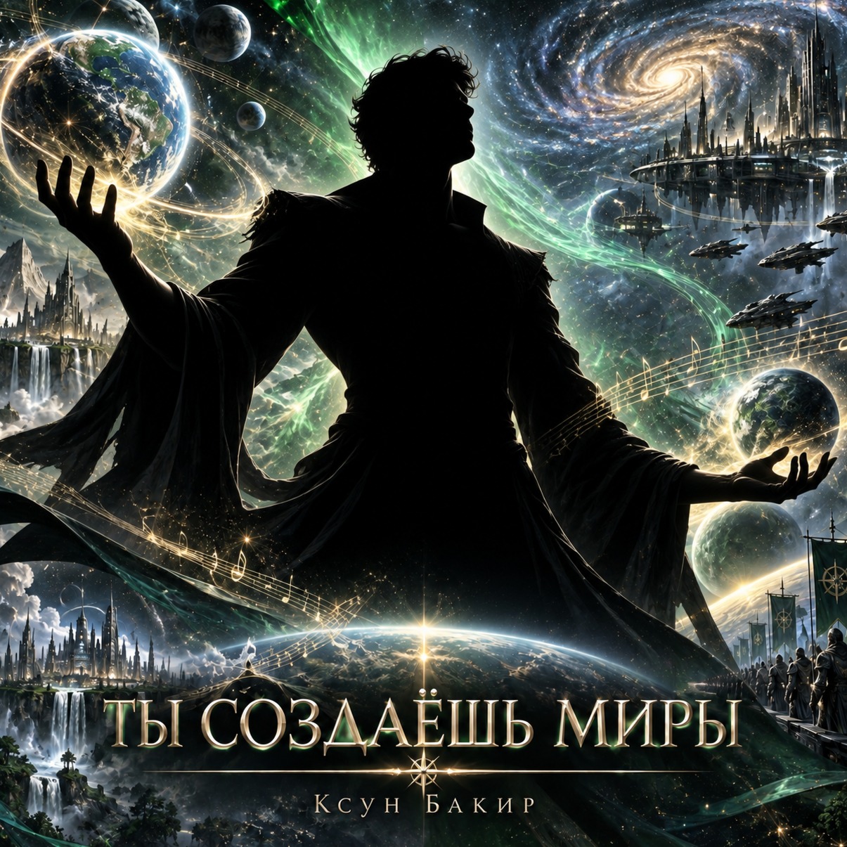 WH 40k. Ксун Бакир.Ты создаёшь миры💚 artwork
