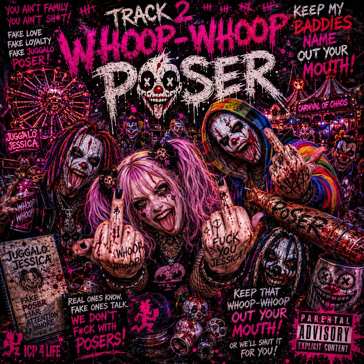 WHOOP-WHOOP POSER 🔪🎪 artwork