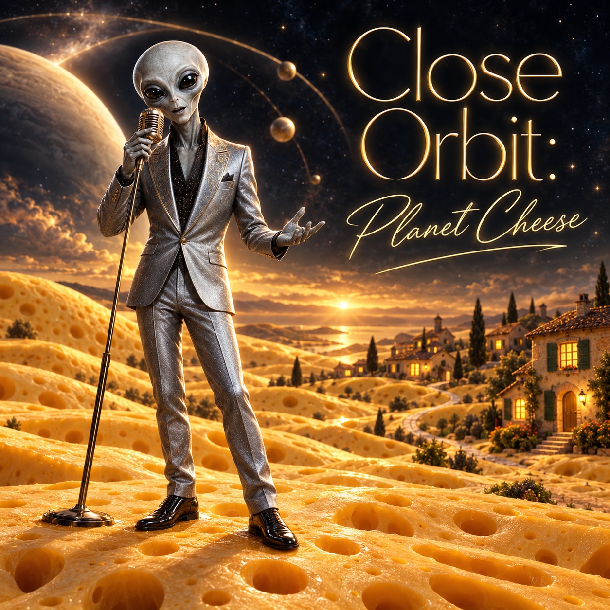 Close Orbit: Planet Cheese (Space Germany) artwork