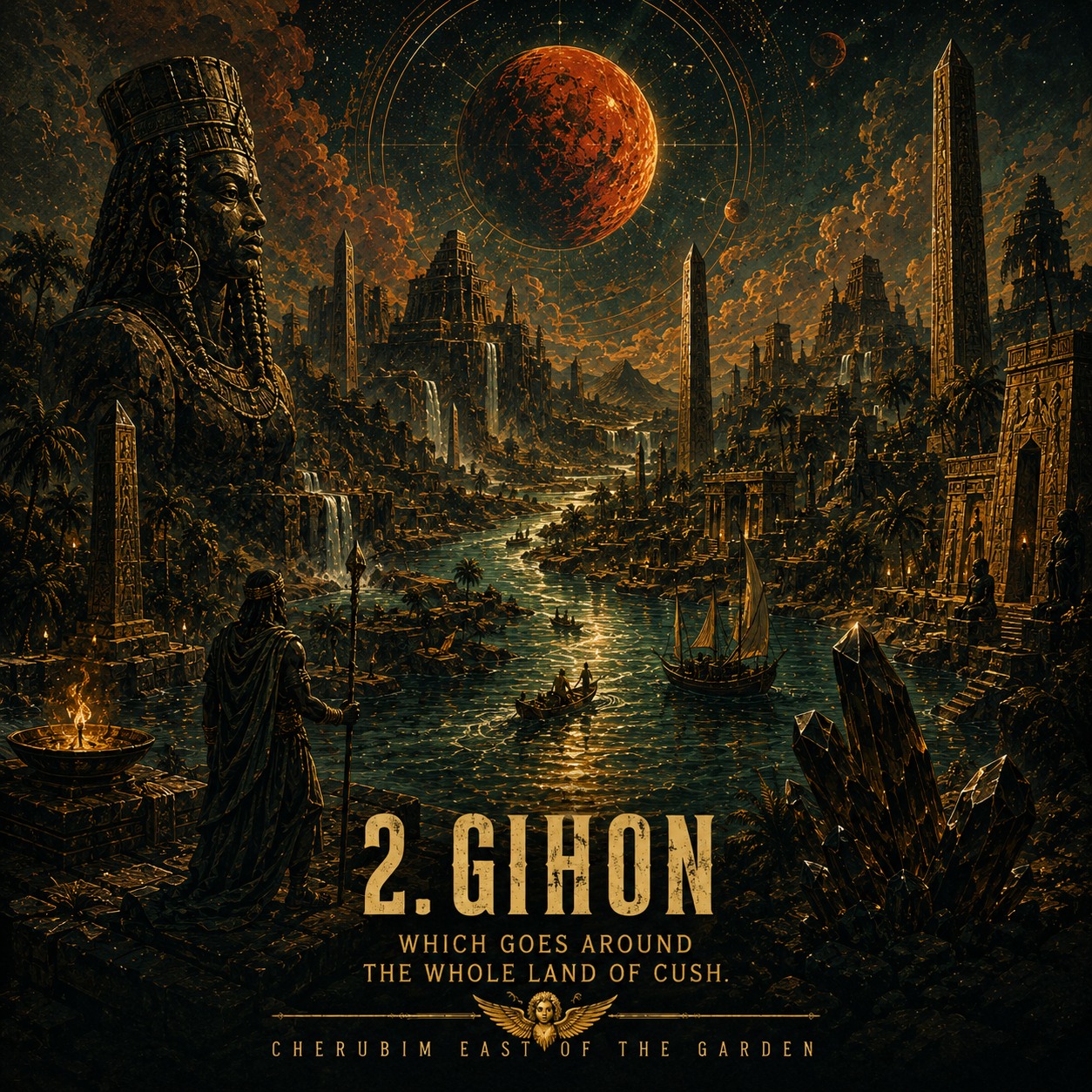 Cherubim East of the Garden - 2. Gihon artwork