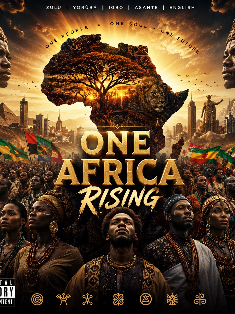 ONE AFRICA RISING artwork