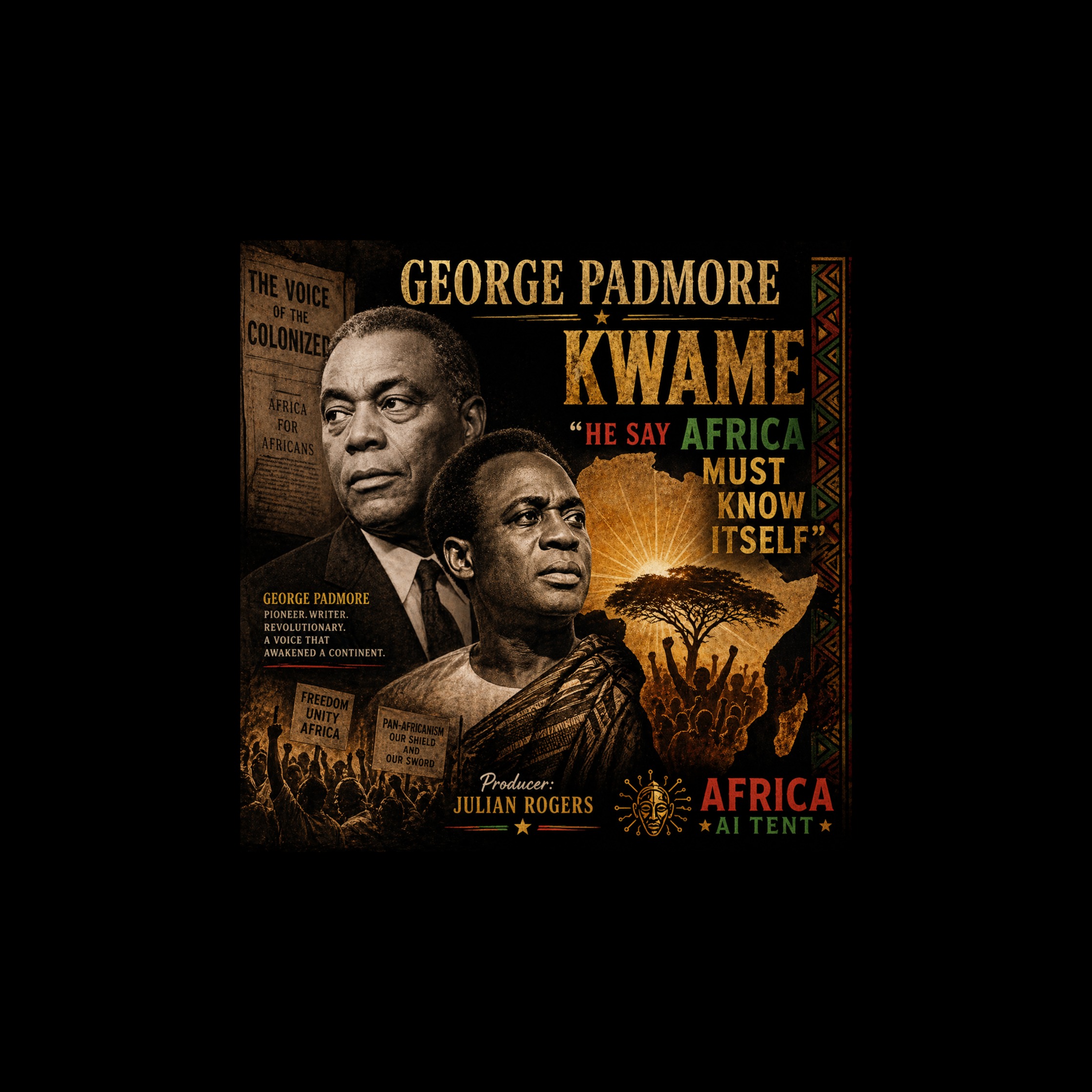 GEORGE PADMORE CALLING - Kwame artwork