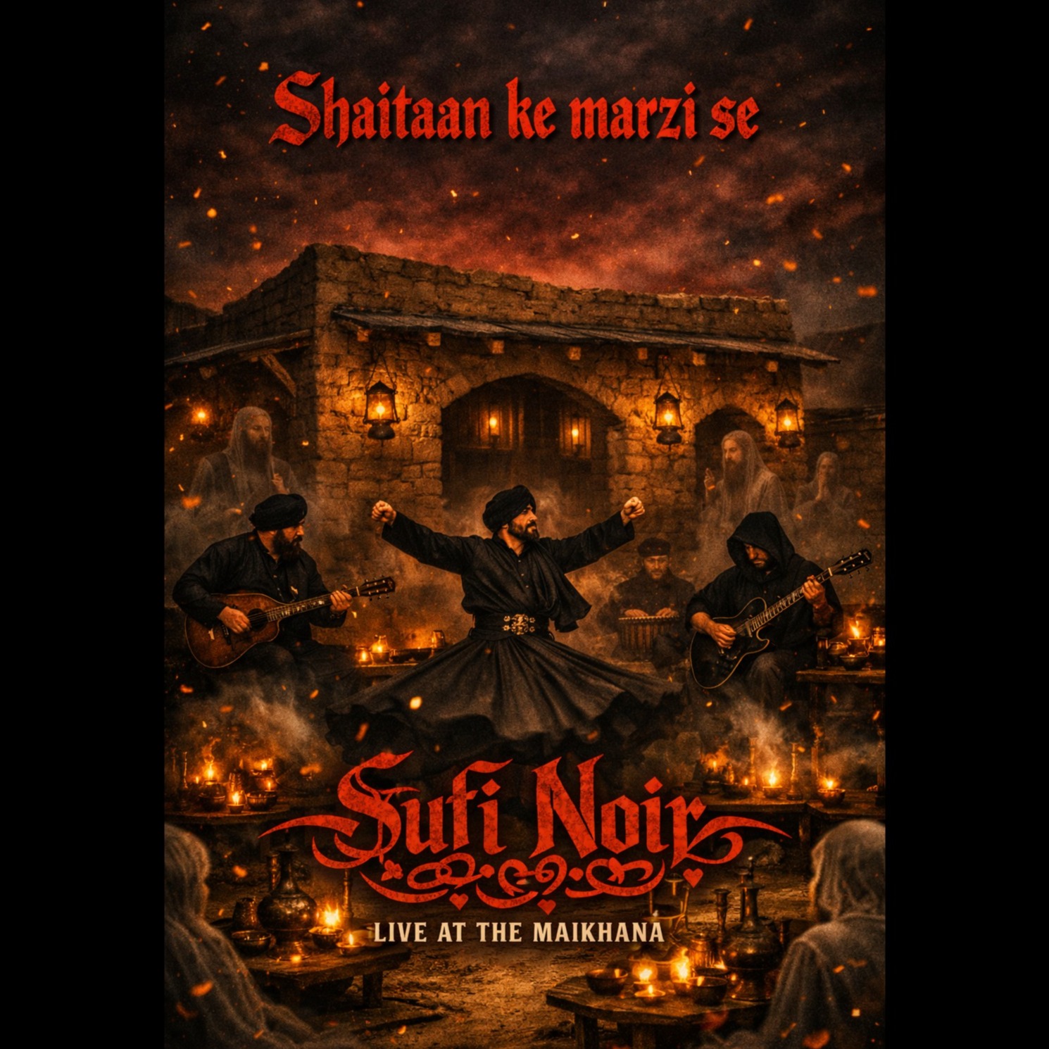Maikhana-e-Bandh !!! - Sufi noir - Live at the Maikhana artwork