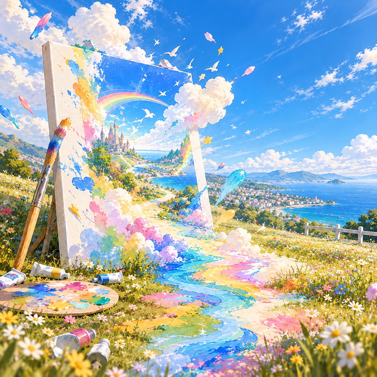 空想絵の具 artwork