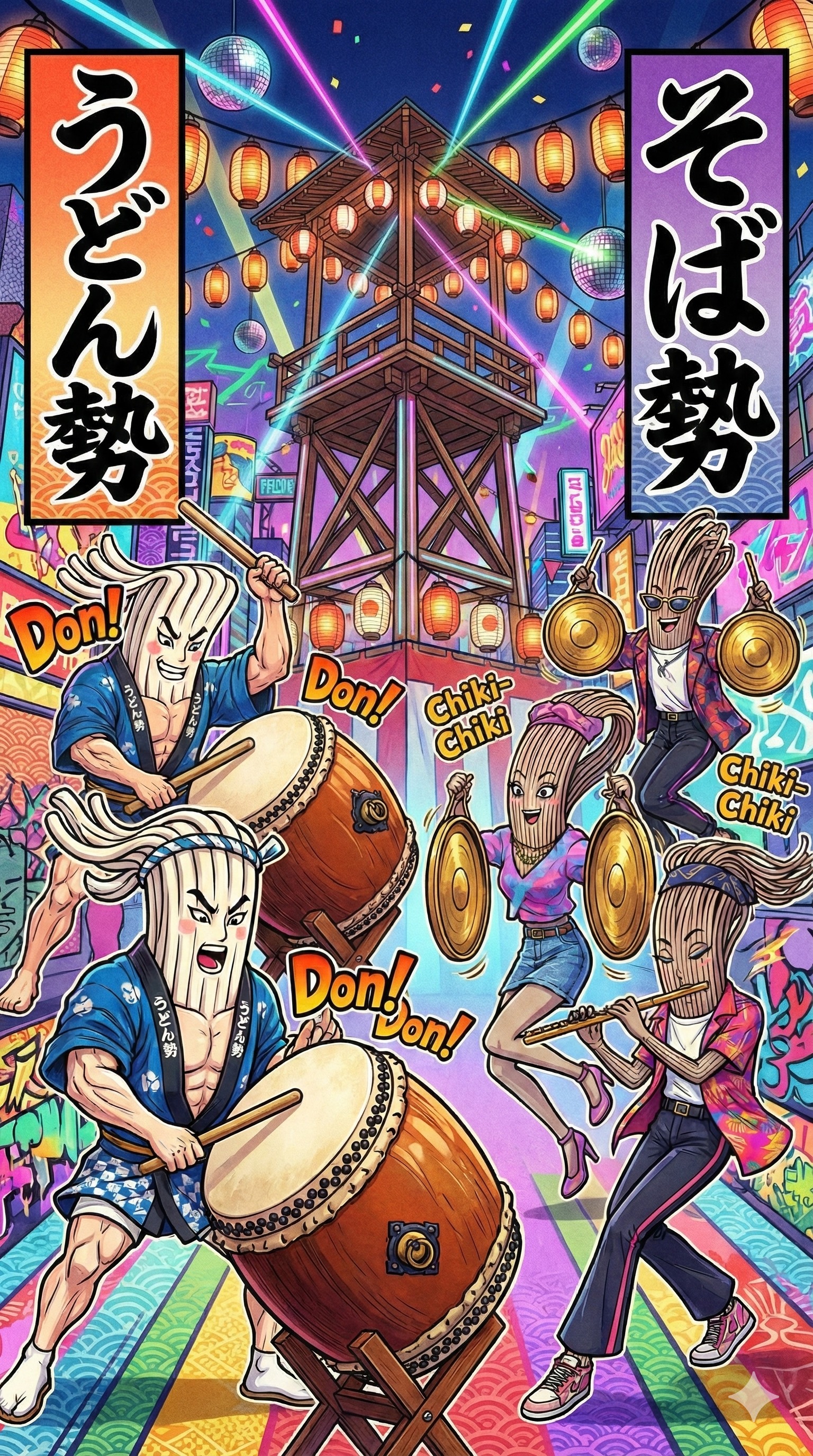 Udon Soba Matsuri（Noodle Festival） artwork