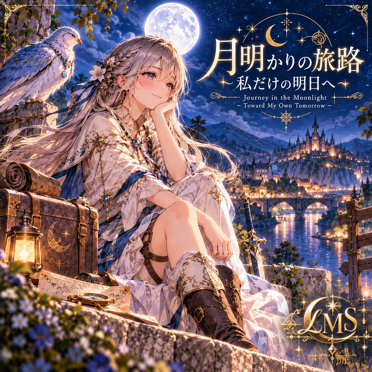 《月明かりの旅路 ～私だけの明日へ～》 artwork