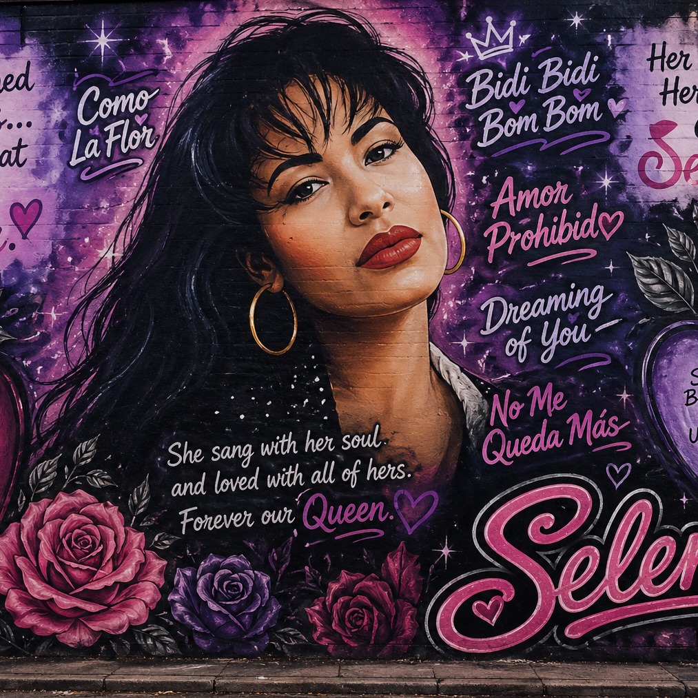 Midnight Rosa (Para Selena Quintanilla) artwork
