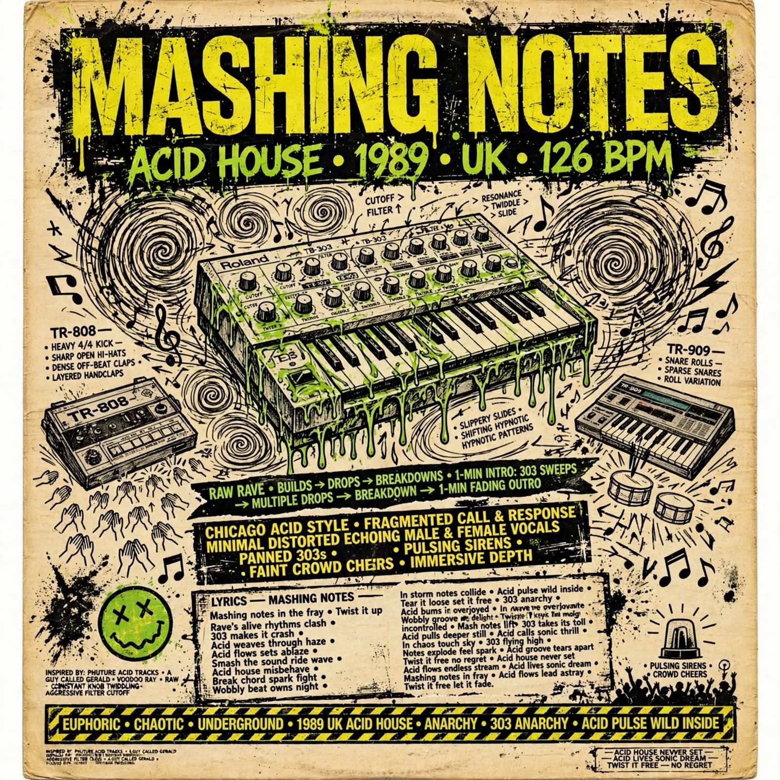 Mashing Notes (MIX 1) V6 artwork