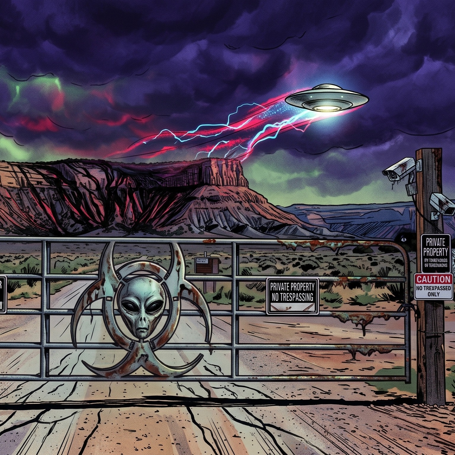 Signal In Signal Out (Skinwalker Ranch} artwork