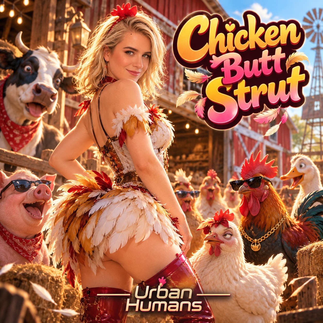 Chicken Butt Strut artwork