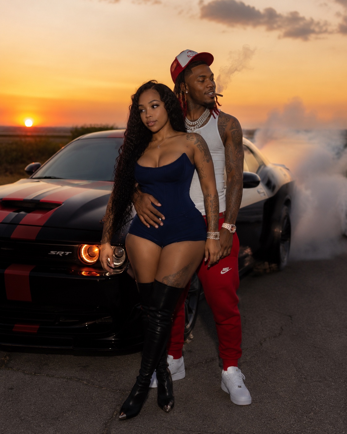 Ride w/ my man artwork