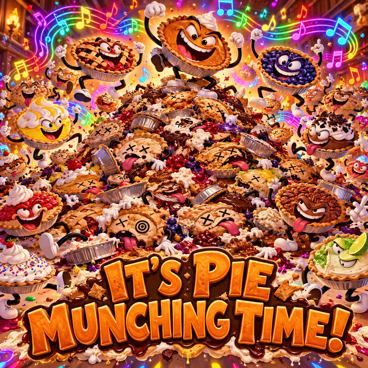 It's Pie Munching Time! artwork
