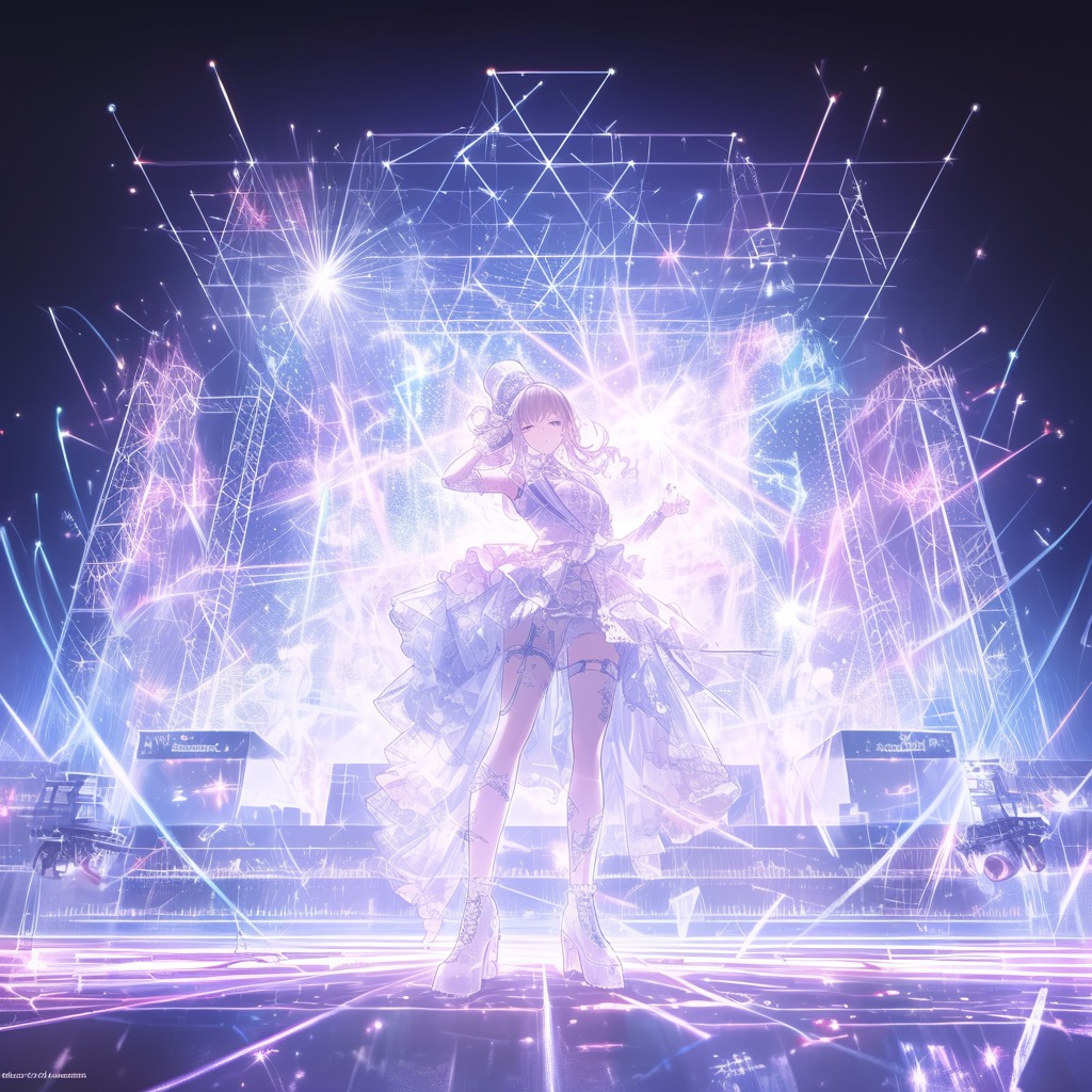 🟢『Starlight Stage』 架空アニメ 「ま・い・あ・い・ど・る☆」 キャラクターソング🎙️日葵 彩華 artwork