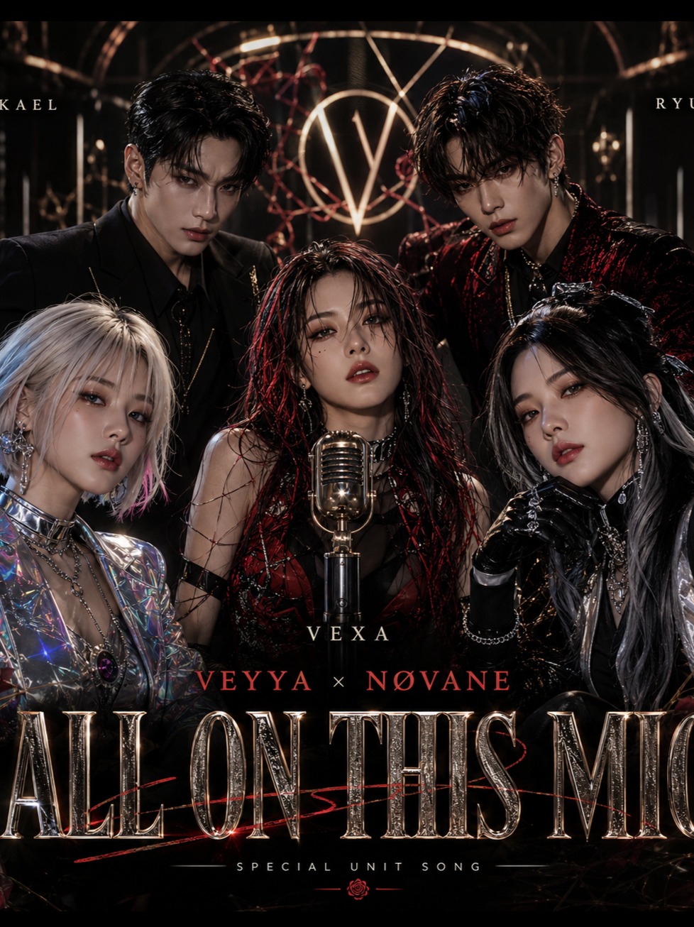 VEYYA × NØVANE - ALL ON THIS MIC artwork