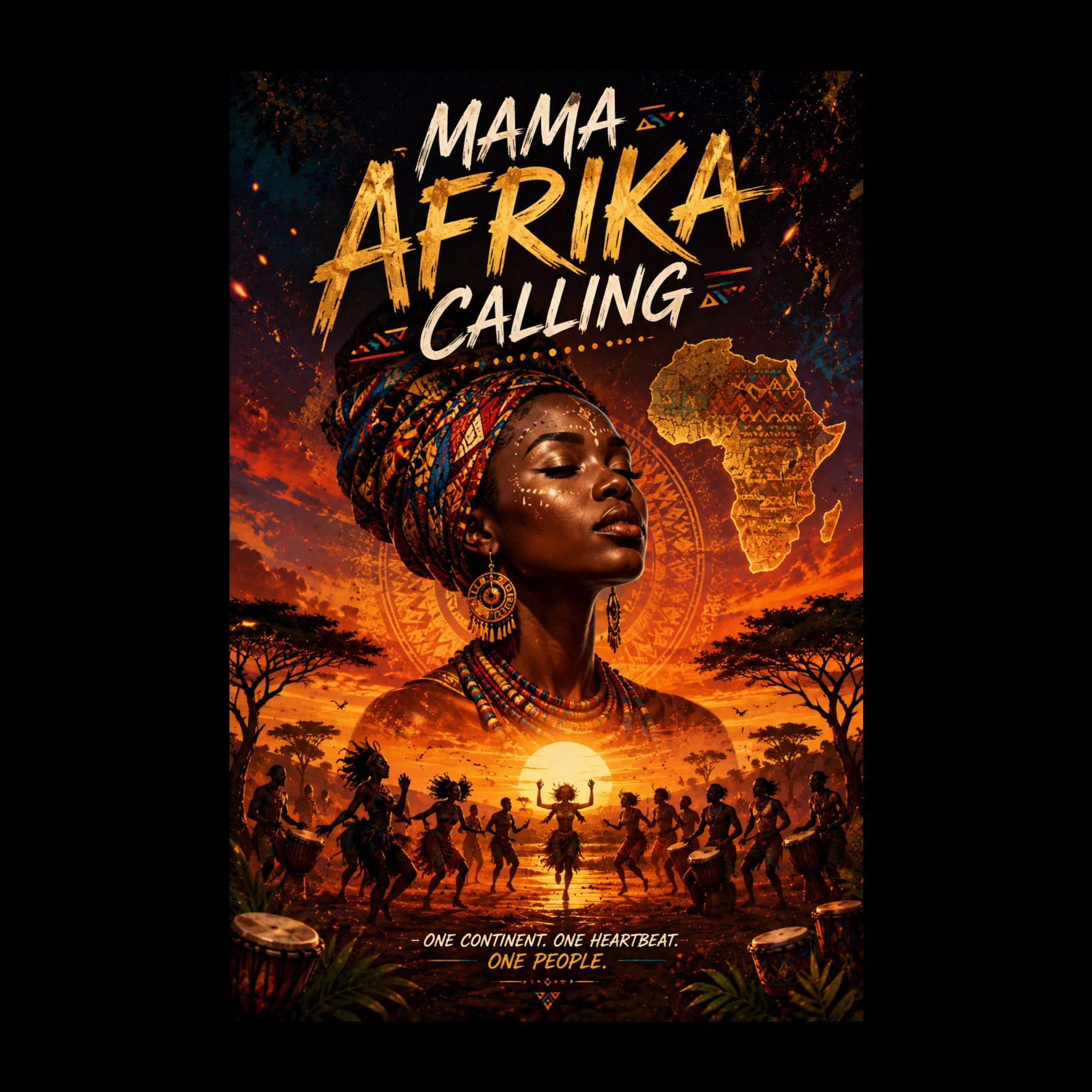 MAMA AFRIKA CALLING artwork