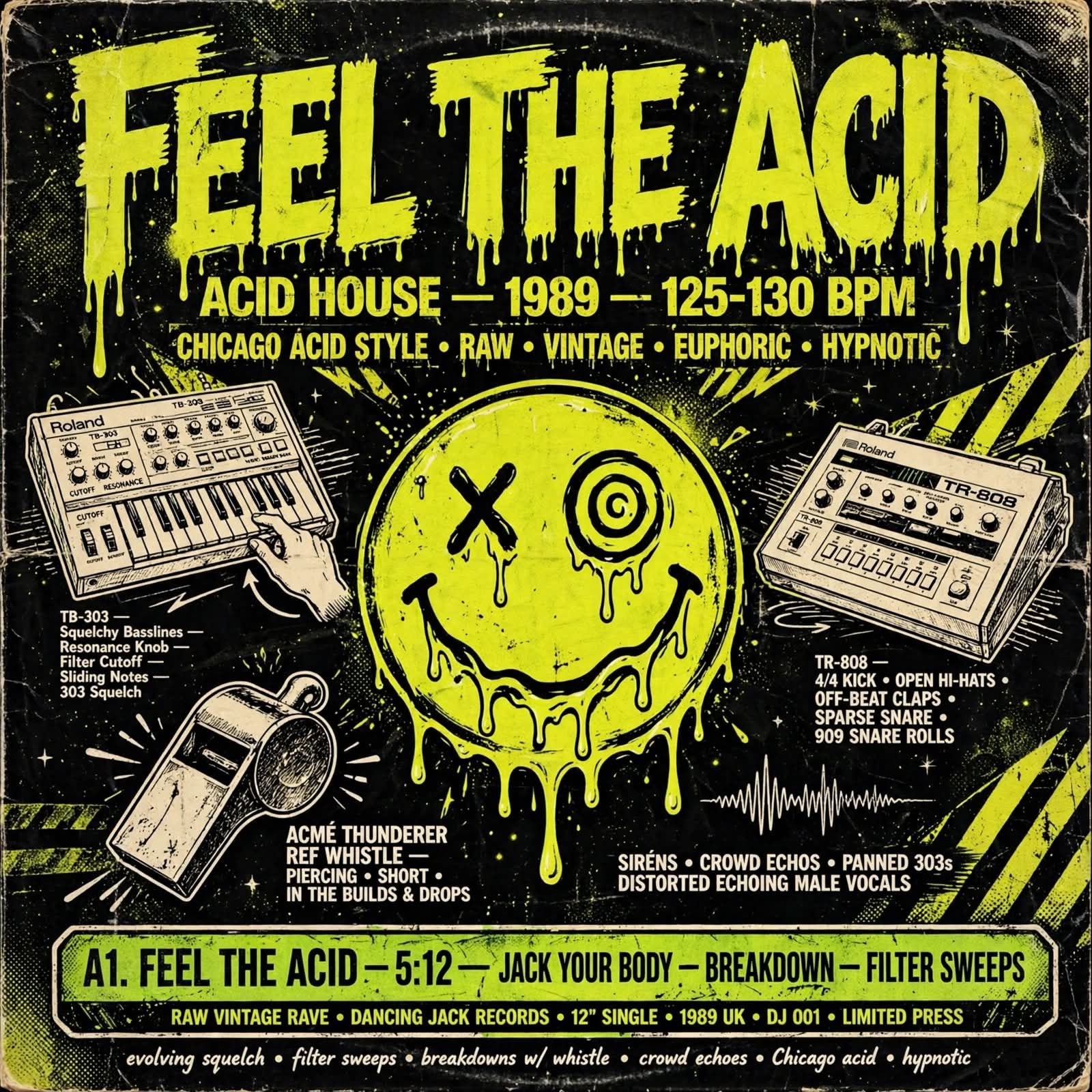 Feel the Acid (Mix 1) V6 artwork