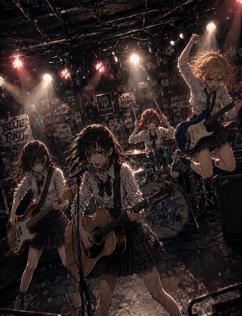 アオハル / Blue Riot artwork