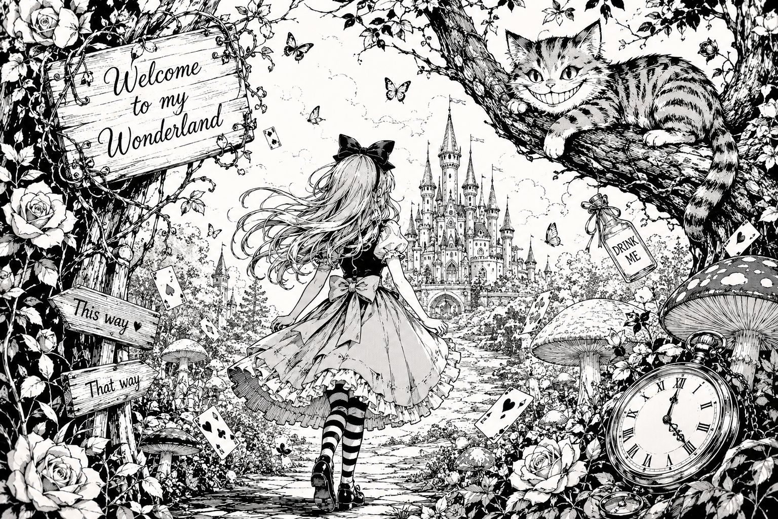 My wonderland artwork