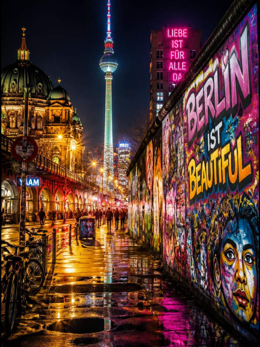 Berlin is beautiful artwork