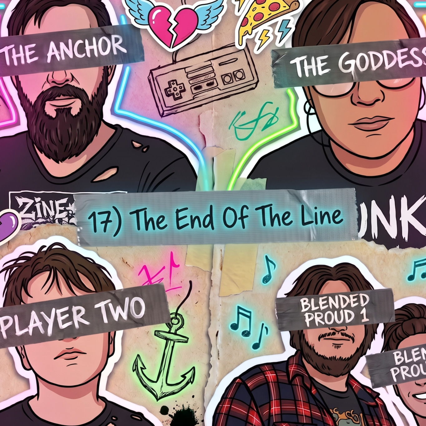 17) The end of the line artwork