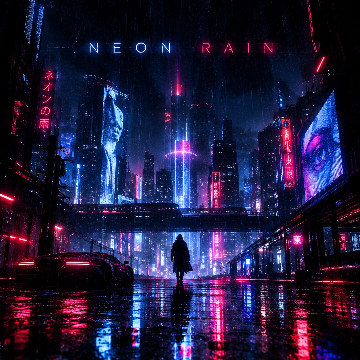NEON RAIN artwork