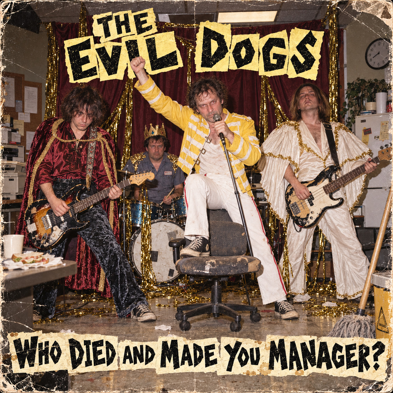 The Evil Dogs - Who Died and Made You Manager? artwork