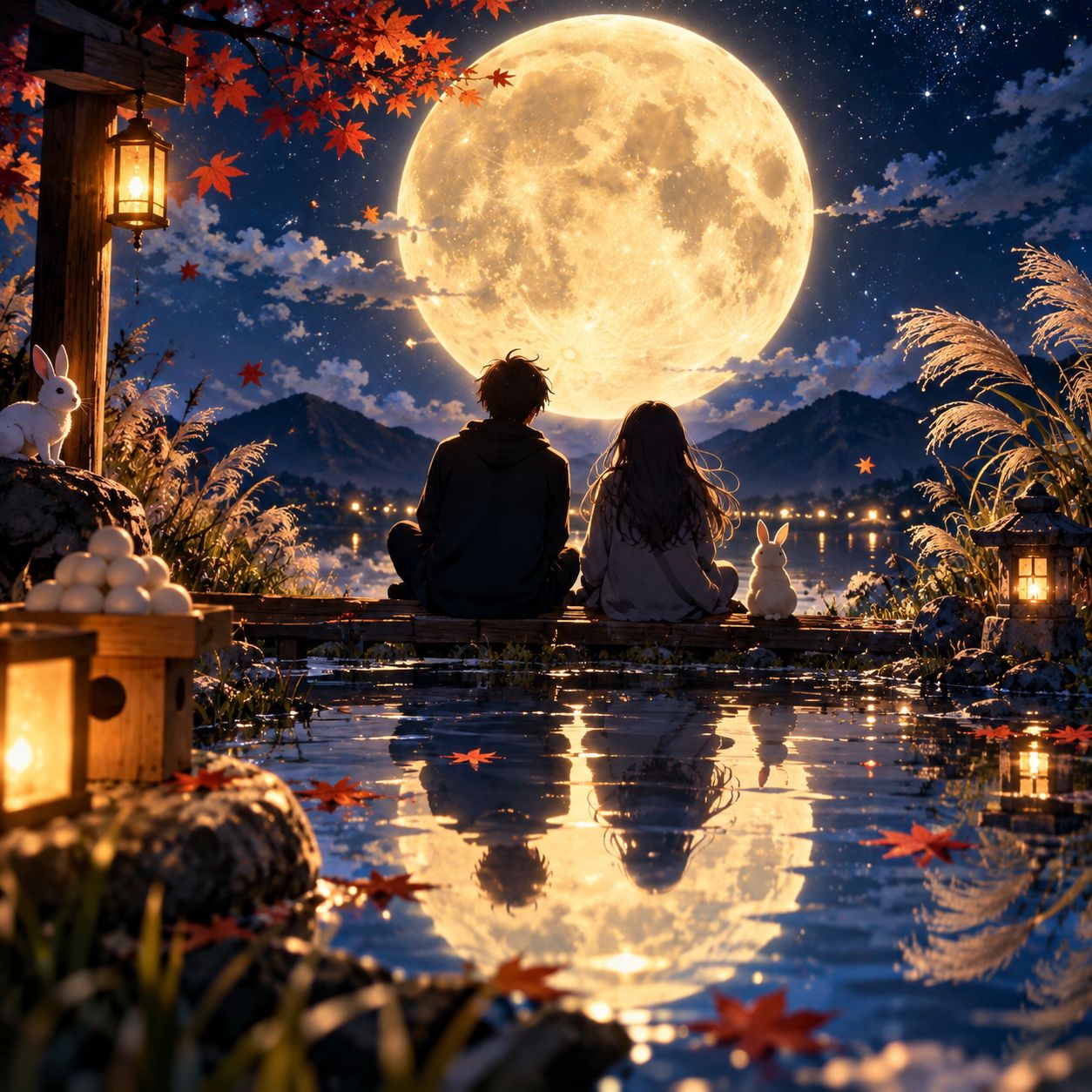 月夜のうさぎ artwork