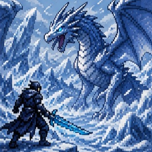 Glacier Clutch artwork