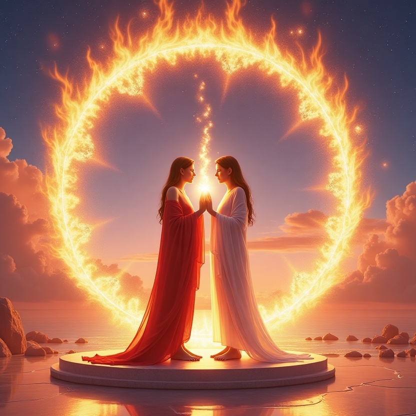 Image for Divine Reflection - Mirror Flame