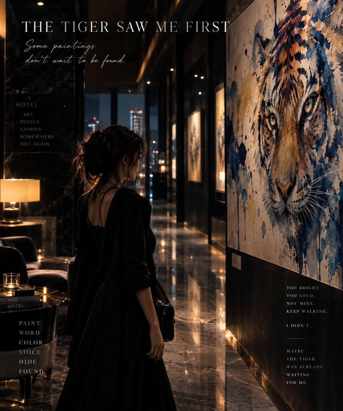 The Woman Behind the Colors artwork