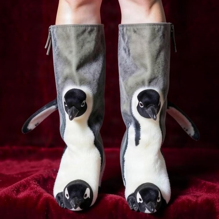 🌹penguin boots🌹 artwork