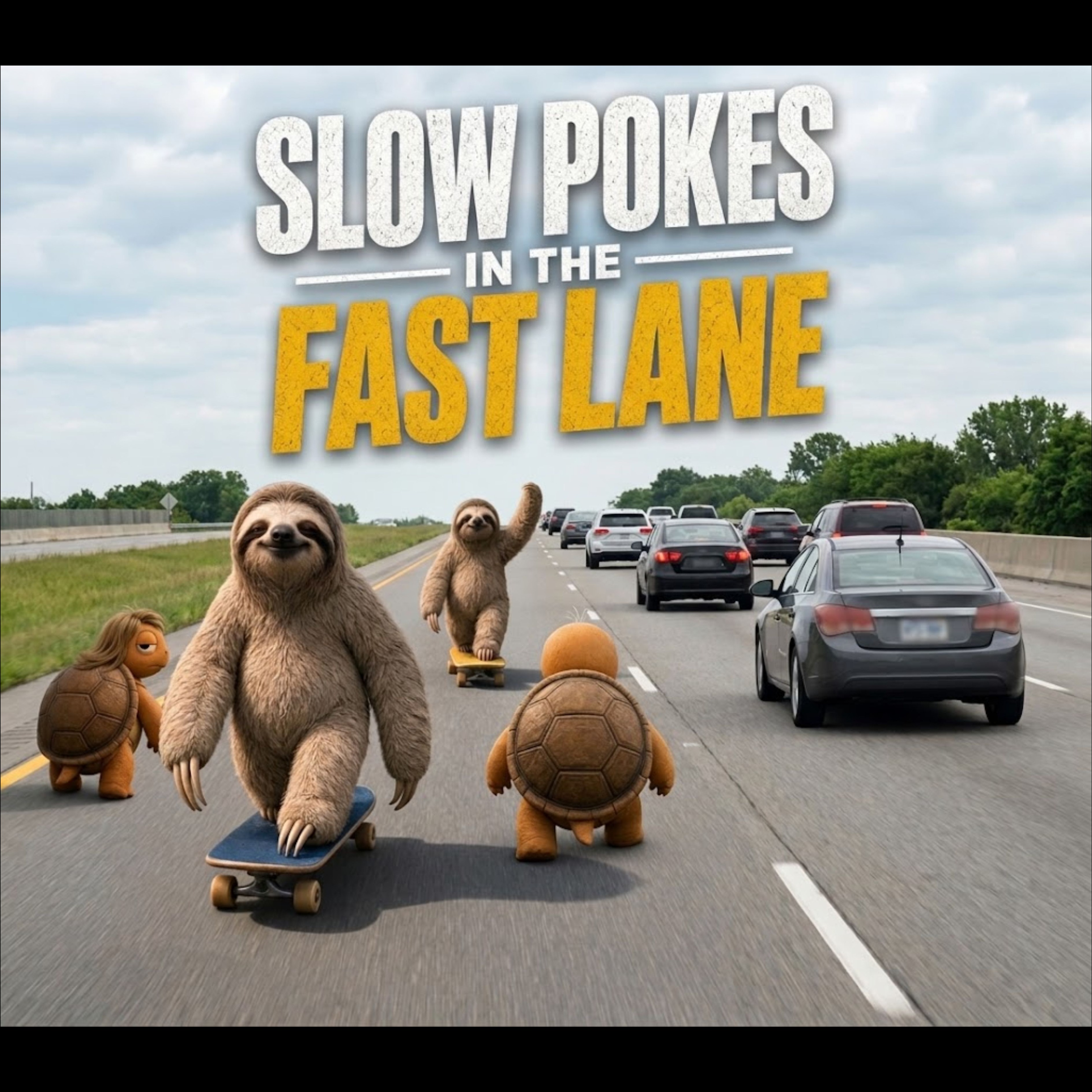 Slow Pokes in the Fast Lane artwork