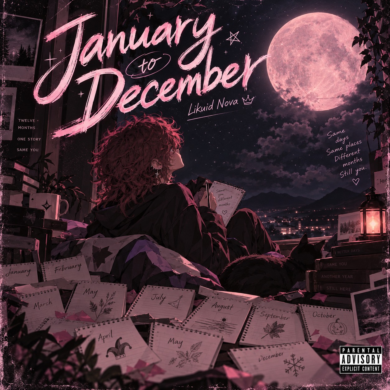 January to December artwork