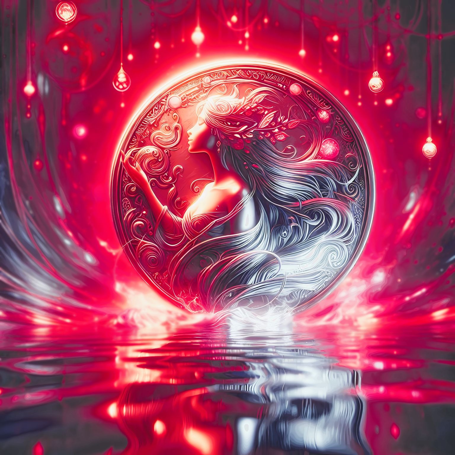 Two sides of the same coin artwork