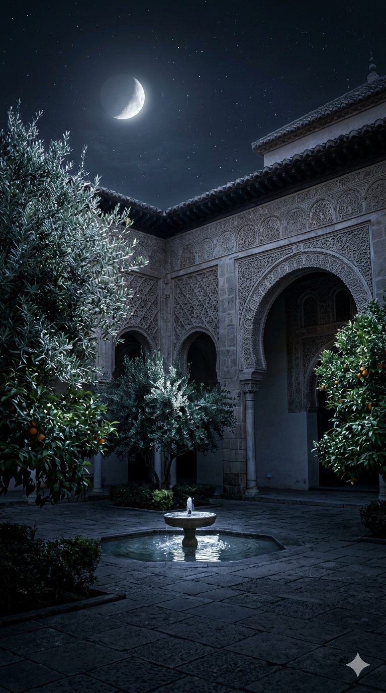 Andalusian Night Crescent artwork