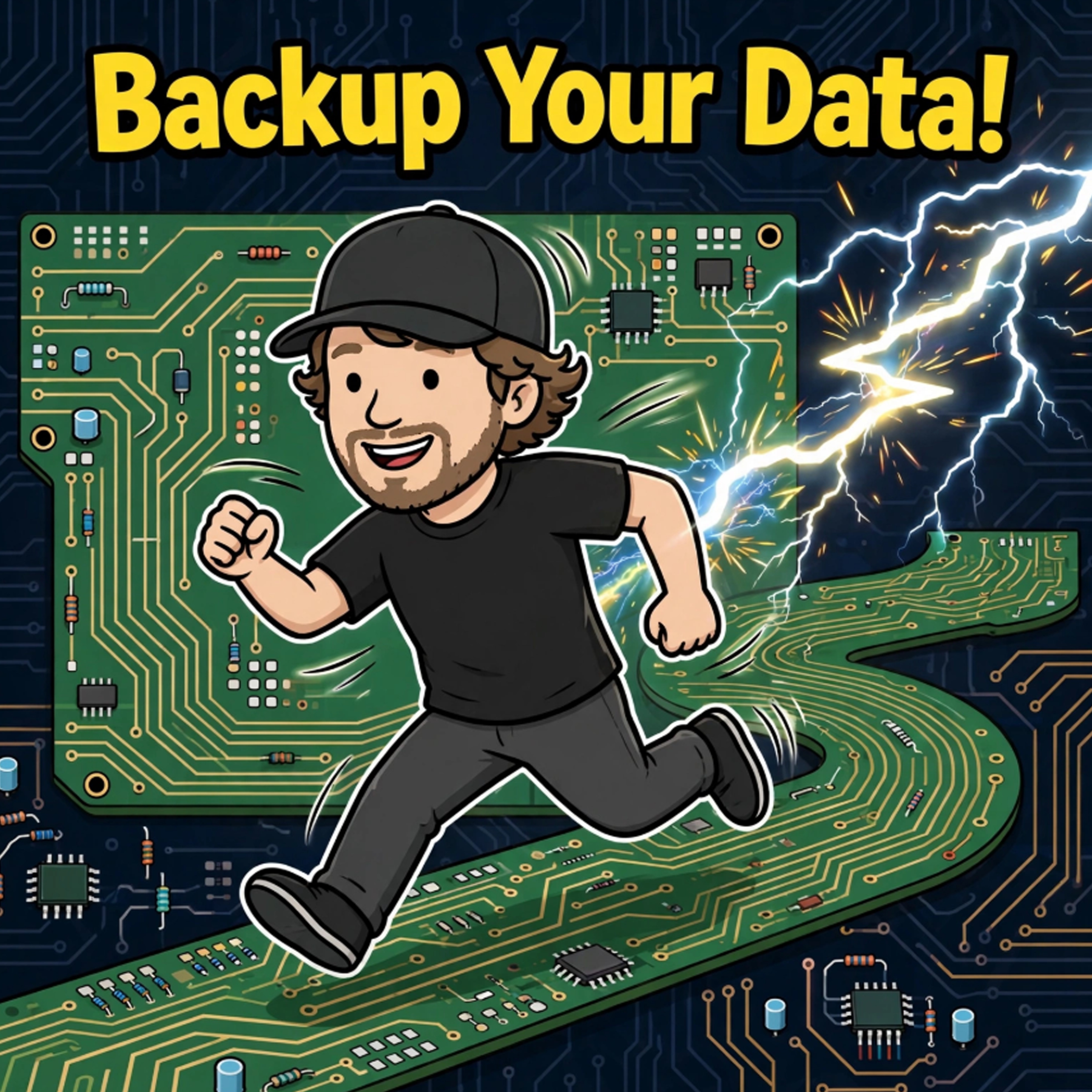 Backup Your Data! artwork
