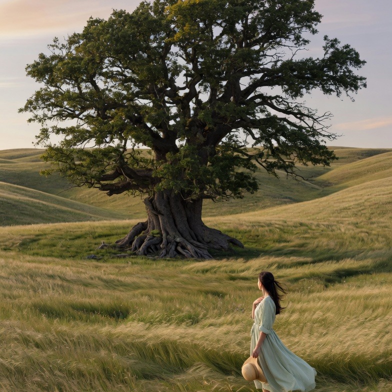 inst. The great tree of the grassland artwork