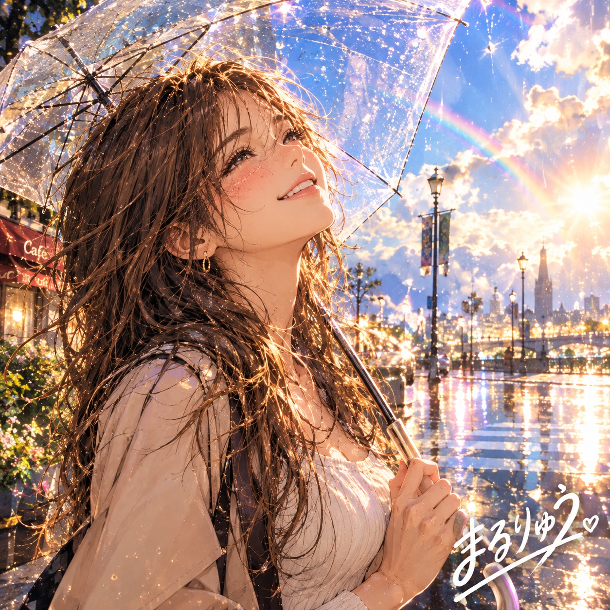 雨に濡れても〜light beyond the rain〜 artwork