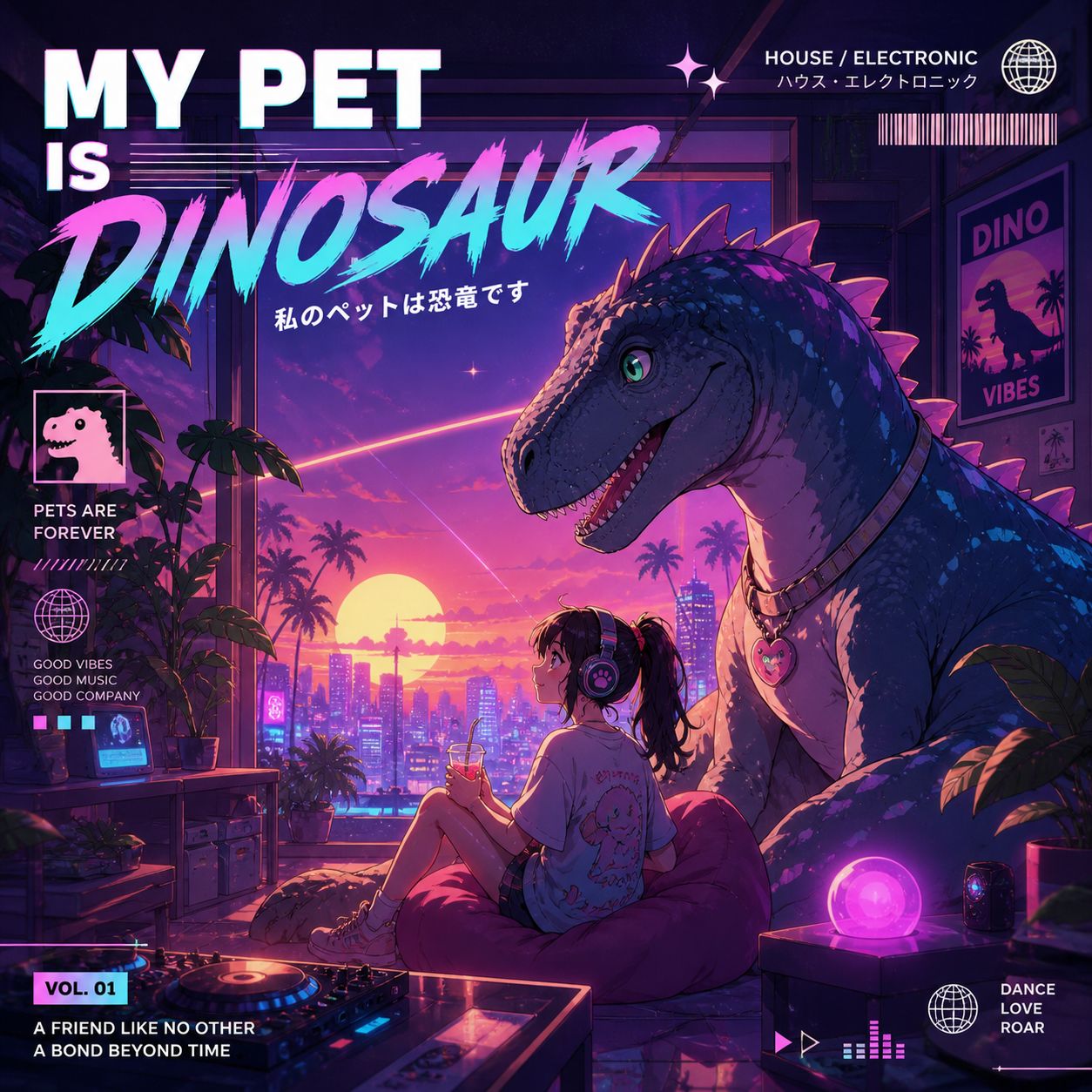 My Pet is a Dinossaur! artwork