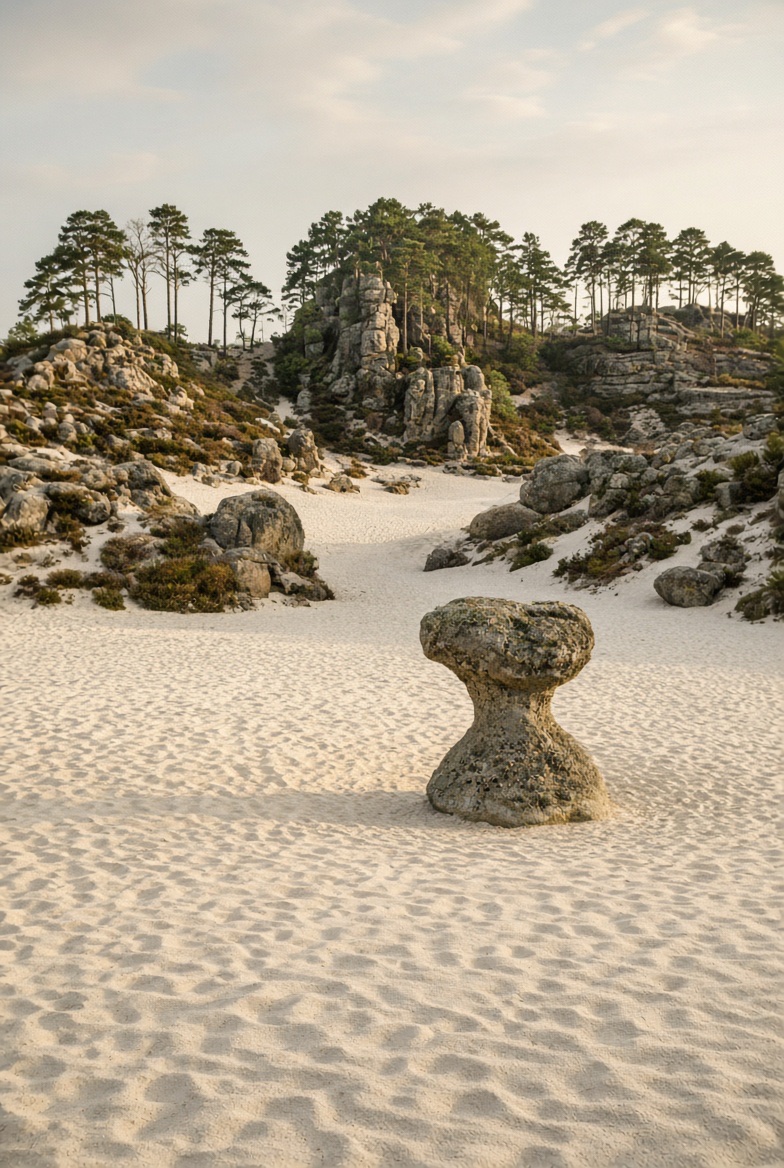 tambours des sables mystérieux artwork