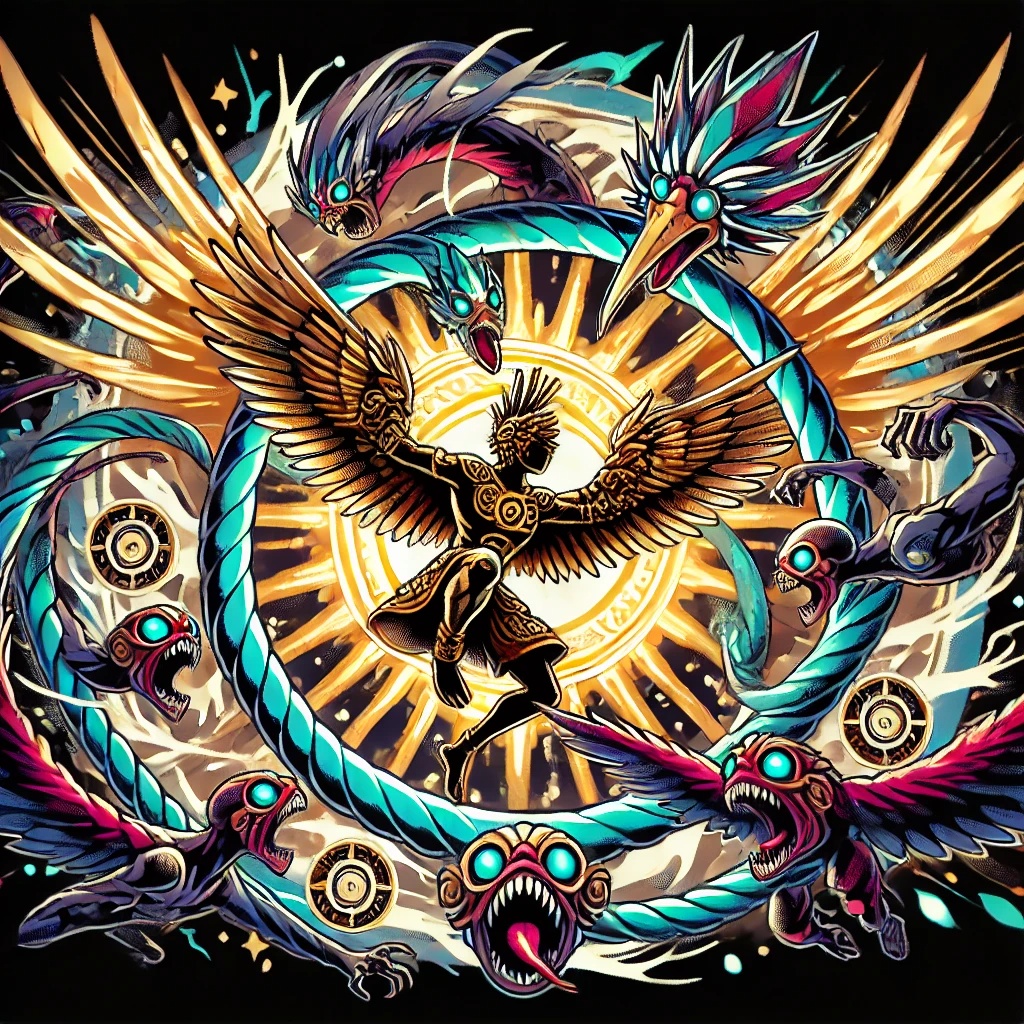 Image for Aztec sun gods