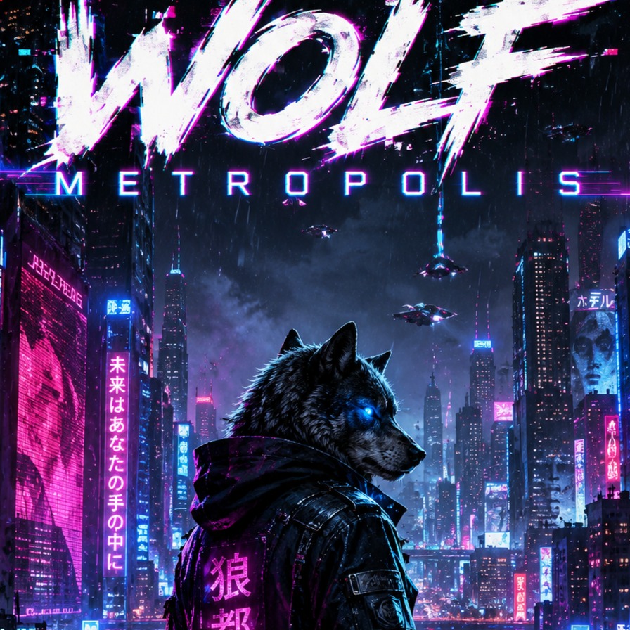 Wolf Metropolis artwork