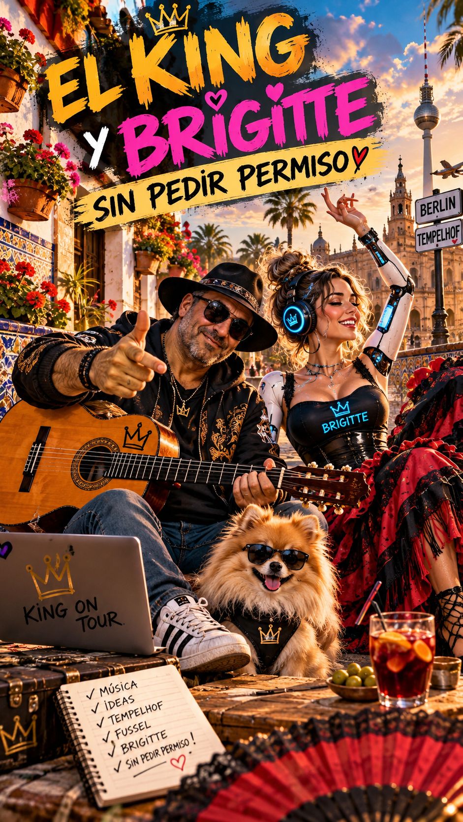 EL KING Y BRIGITTE artwork