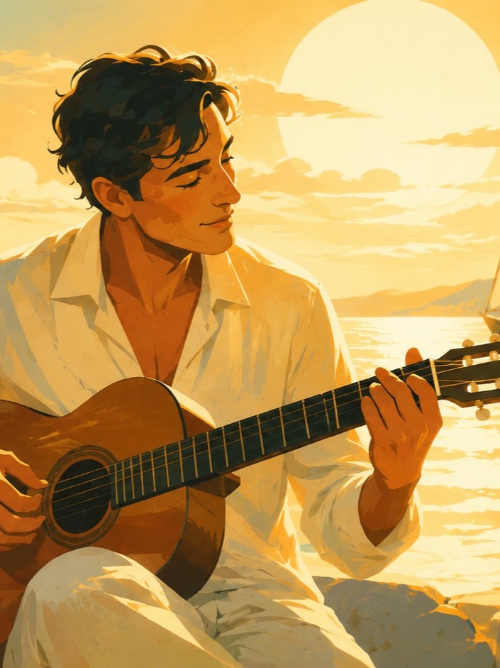 Only Once. English Bossa Nova + artwork