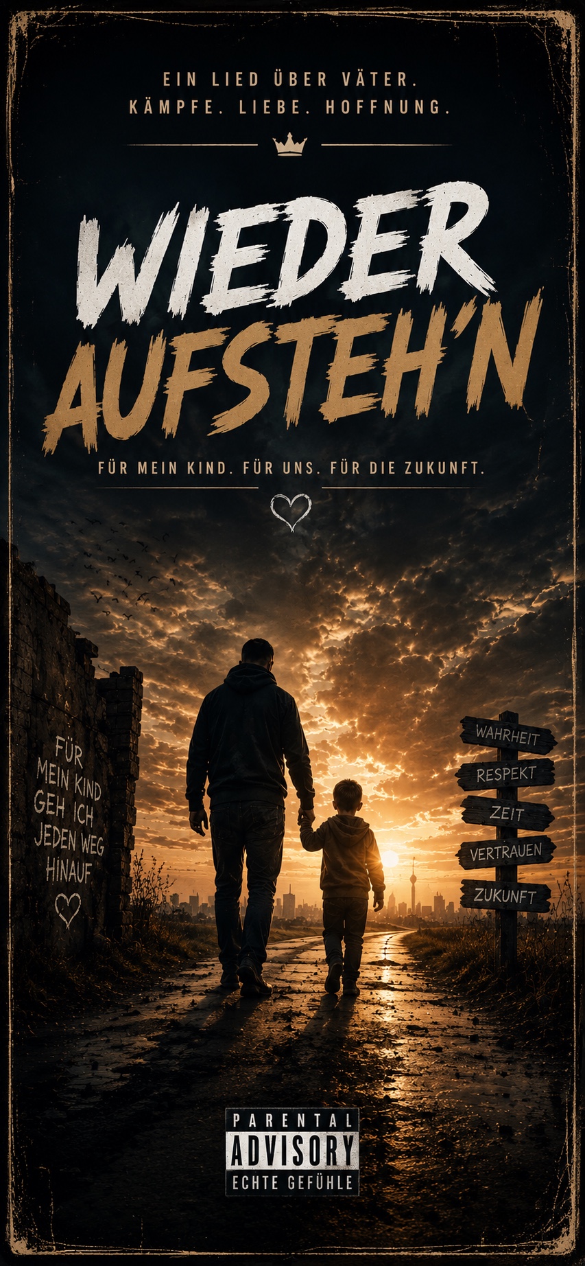 „Wieder aufsteh’n“ artwork