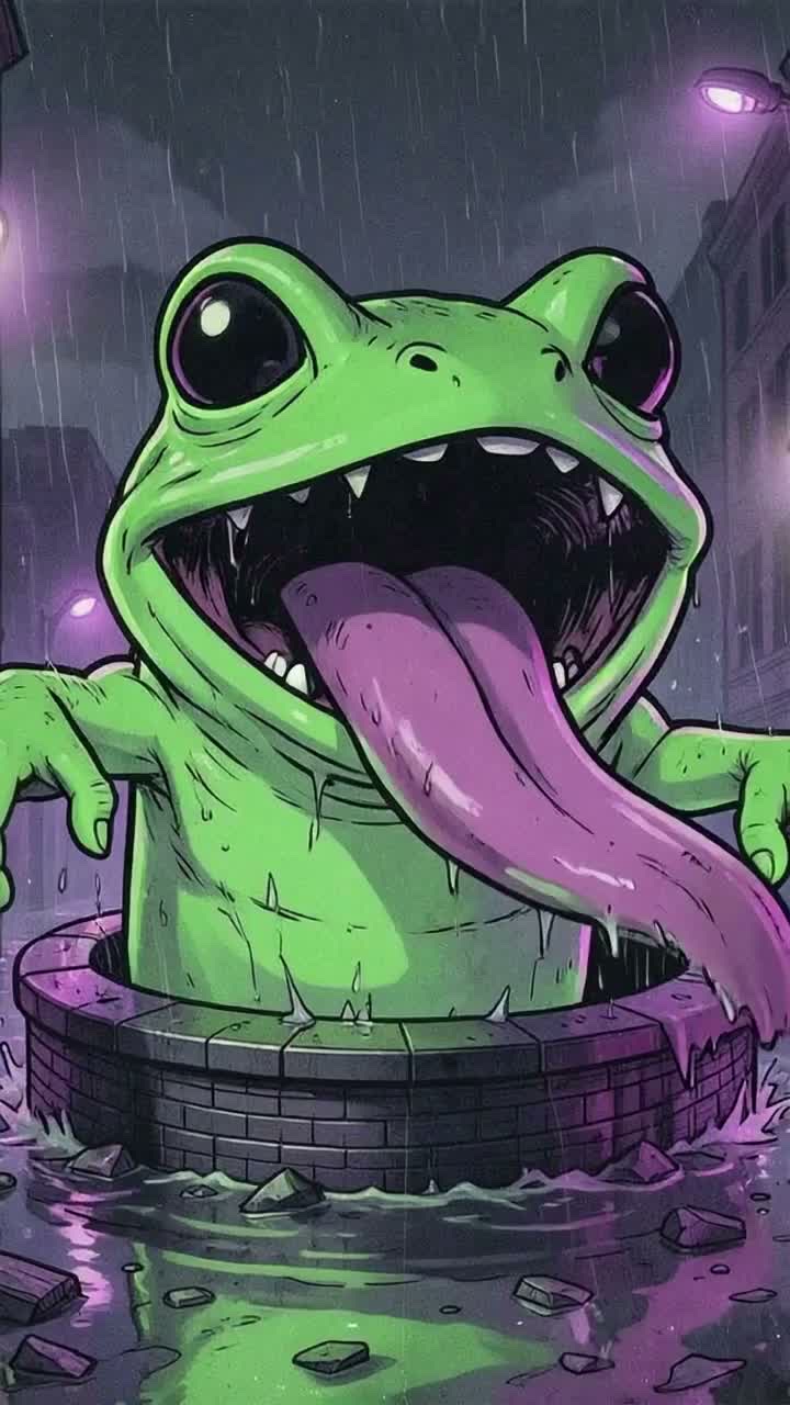 Frogzilla, The Hopper artwork