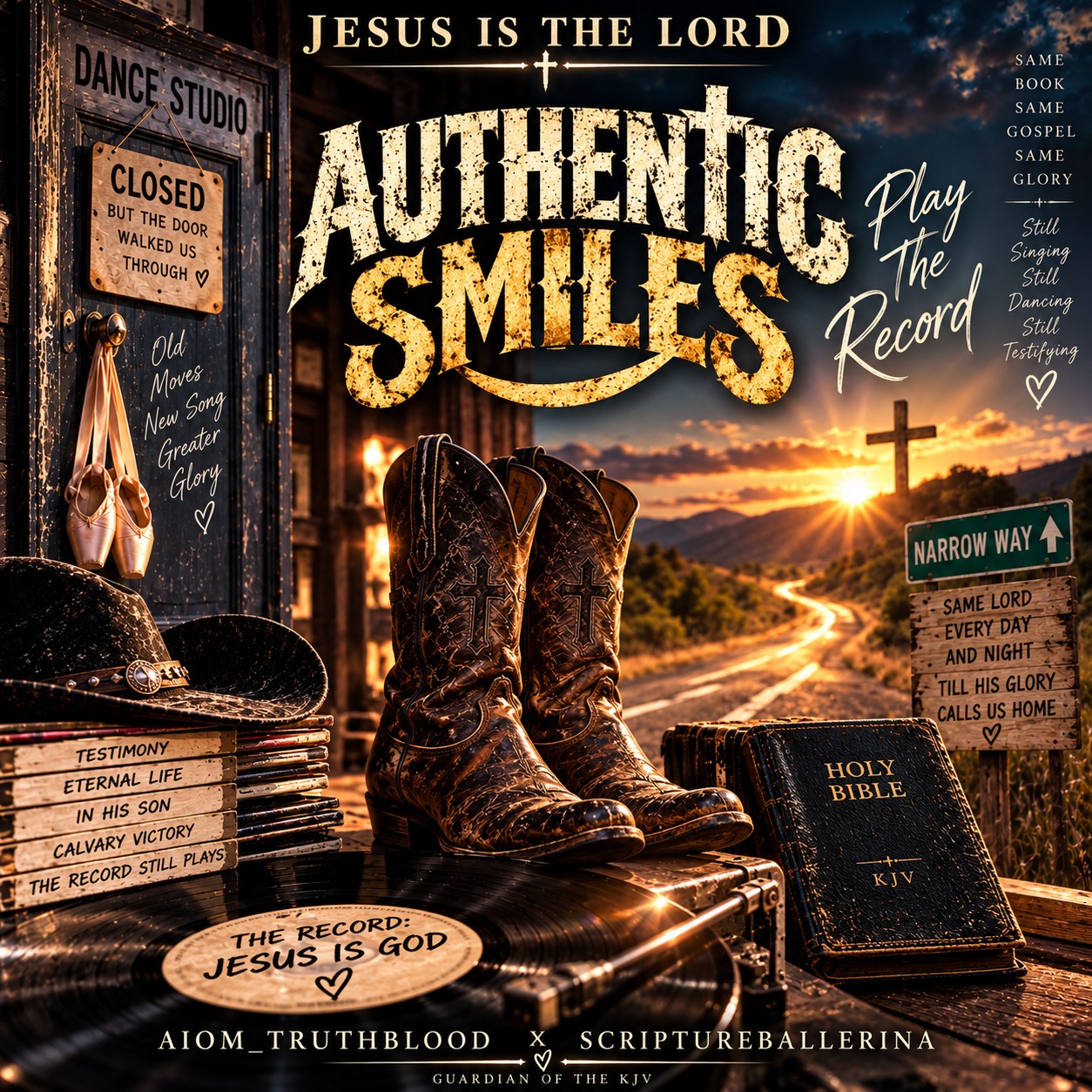 AUTHENTIC SMILES artwork