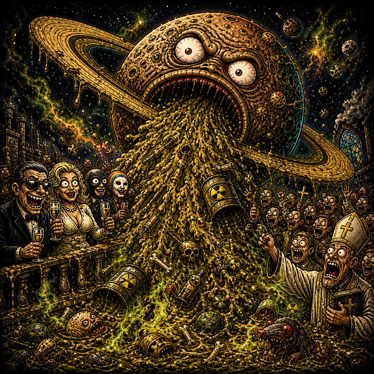 The World's End - Aus nem Arschloch kommt nur Scheisse raus artwork